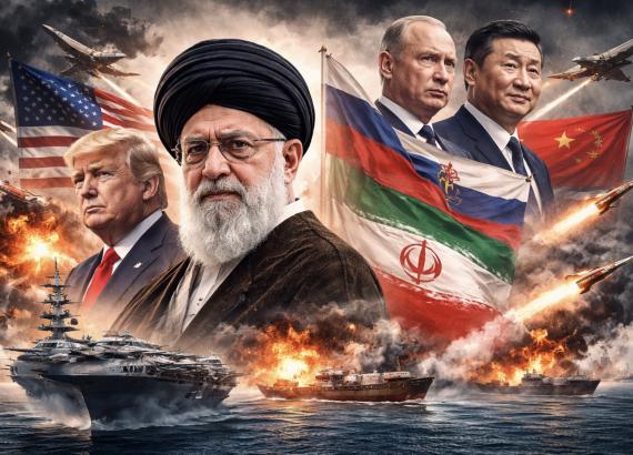 इरान युद्ध चर्कियो, रूस र चीनद्वारा अमेरिकामाथि दबाब